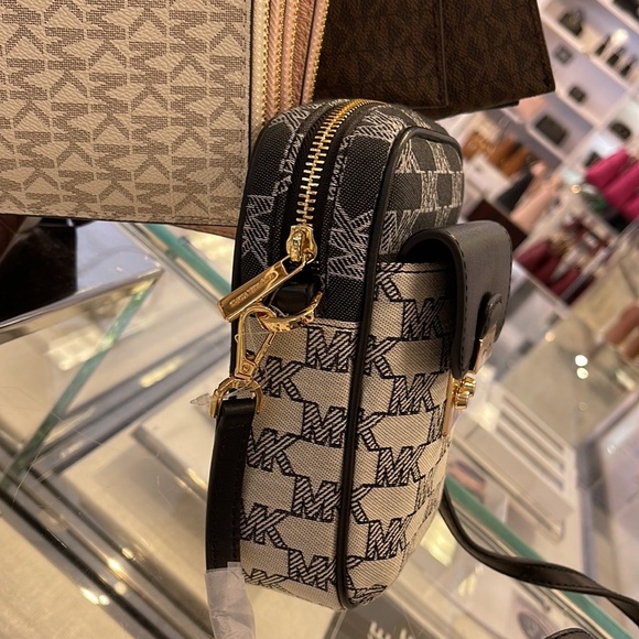 Michael Kors Sloan Editor Small Phone Logo Jacquard Crossbody
Black Multi - Picture 9 of 16